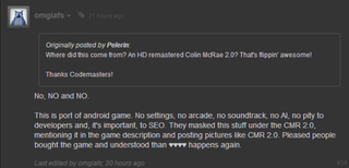 Illustration for article titled Fans Enraged Over Misleading Steam Racing Game